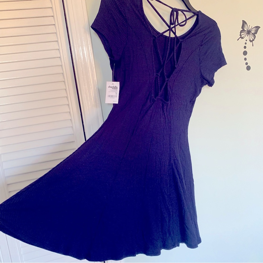 Charlotte Russe Ribbed Stretch Dress
